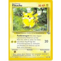 Pokémonkarte 60//64 Dschungel Pikachu Deutsch
