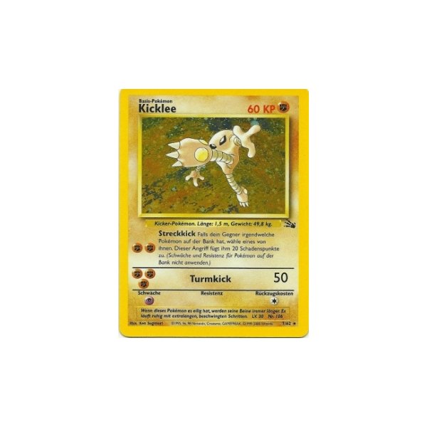 Kicklee 7/62 HOLO BESPIELT