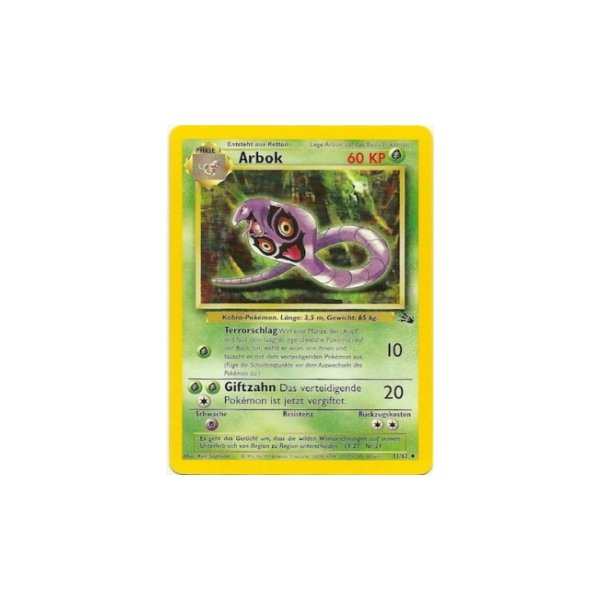 Arbok 31/62 BESPIELT