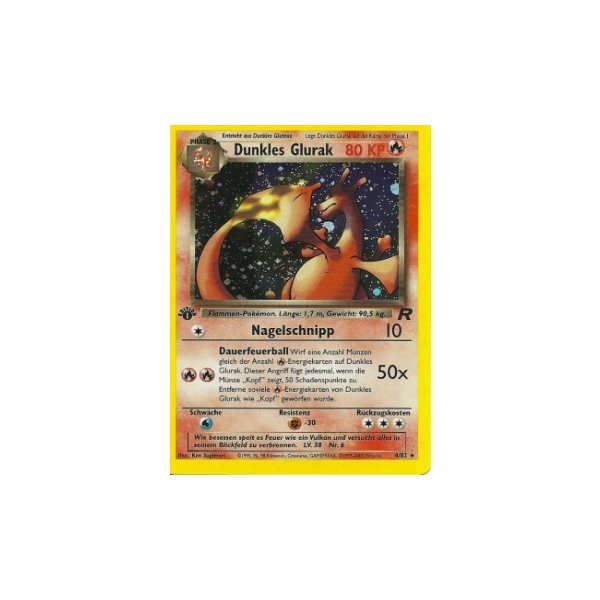 Dunkles Glurak 4/82 HOLO BESPIELT