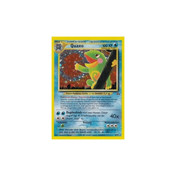 Quaxo 8/75 HOLO BESPIELT