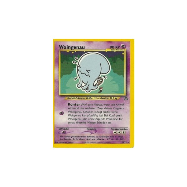 Woingenau 16/75 HOLO BESPIELT