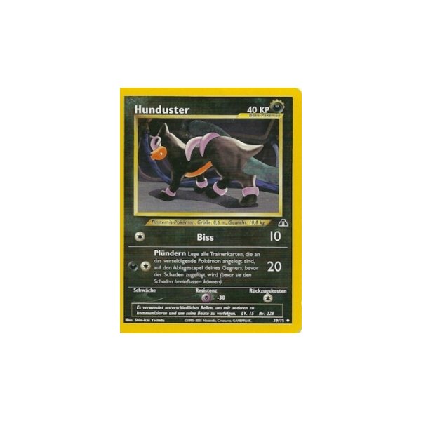 Hunduster 39/75 BESPIELT