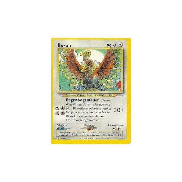 Ho-Oh 18/64 BESPIELT