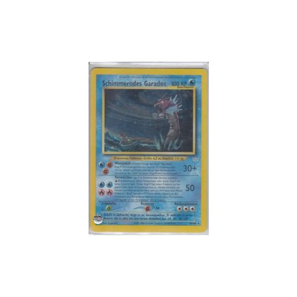 Schimmerndes Garados 65/64 HOLO BESPIELT