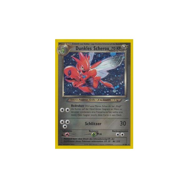 Dunkles Scherox 9/105 HOLO BESPIELT