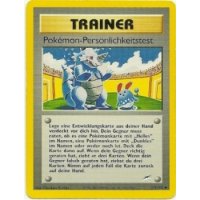 Pokémon-Persönlichkeitstest 102/105 BESPIELT