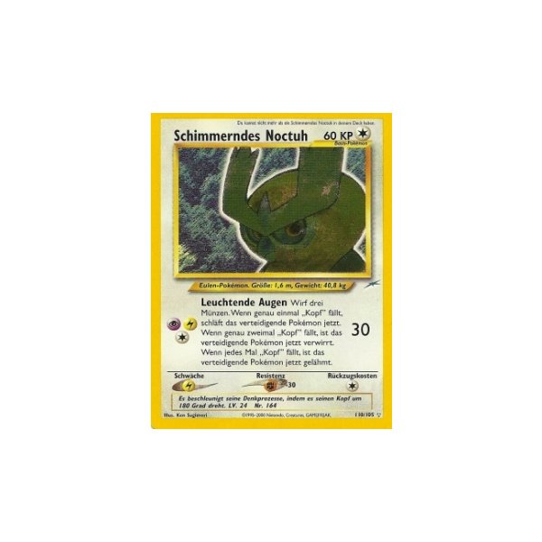 Schimmerndes Noctuh 110/105 HOLO BESPIELT