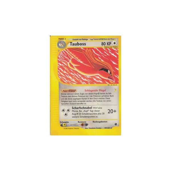 Tauboss 59/165 BESPIELT