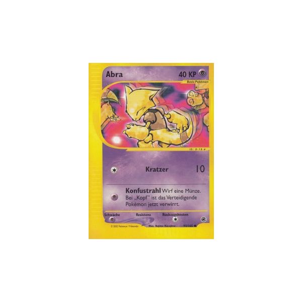 Abra 93/165 BESPIELT