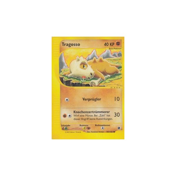 Tragosso 103/165 BESPIELT