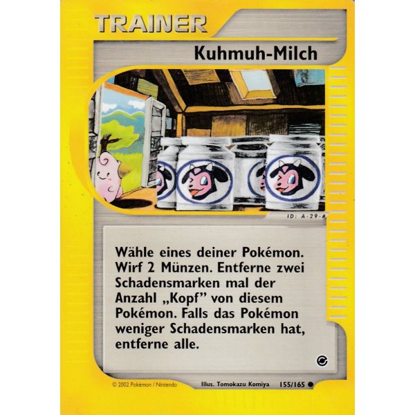 Kuhmuh-Milch 155/165 BESPIELT