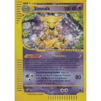 Simsala 1/165 REVERSE HOLO BESPIELT
