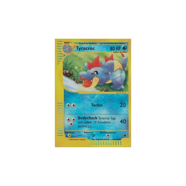 Tyracroc 74/165 REVERSE HOLO BESPIELT