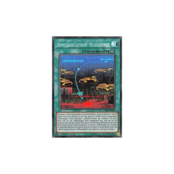 Himmelsj&auml;ger-Luftraum - Nullkoordinate DASA-DE039