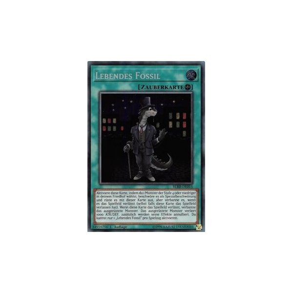 Lebendes Fossil BLRR-DE015