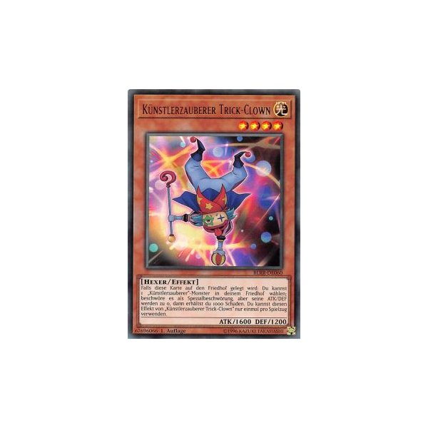 K&uuml;nstlerzauberer Trick-Clown BLRR-DE060