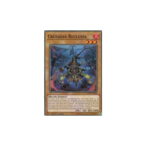 Crusadia Reclusia CYHO-DE006