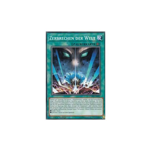 Zerbrechen der Welt CYHO-DE057