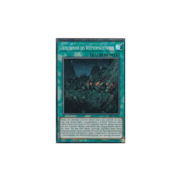 &Uuml;berlebender des Weltverm&auml;chtnisses CYHO-DE060