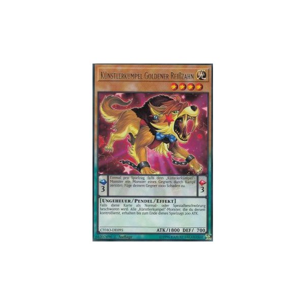 K&uuml;nstlerkumpel Goldener Rei&szlig;zahn CYHO-DE095