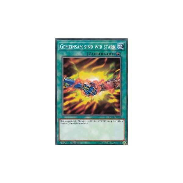 Gemeinsam sind wir stark YS18-DE028