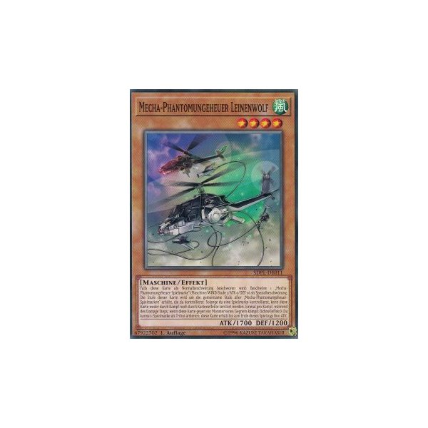 Mecha-Phantomungeheuer Leinenwolf SDPL-DE011