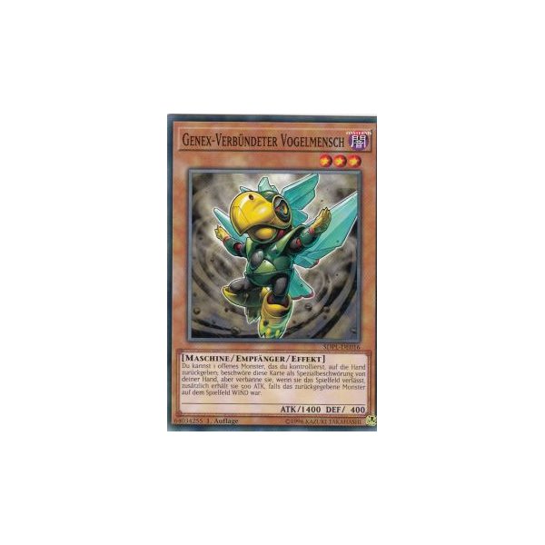 Genex-Verb&uuml;ndeter Vogelmensch SDPL-DE016