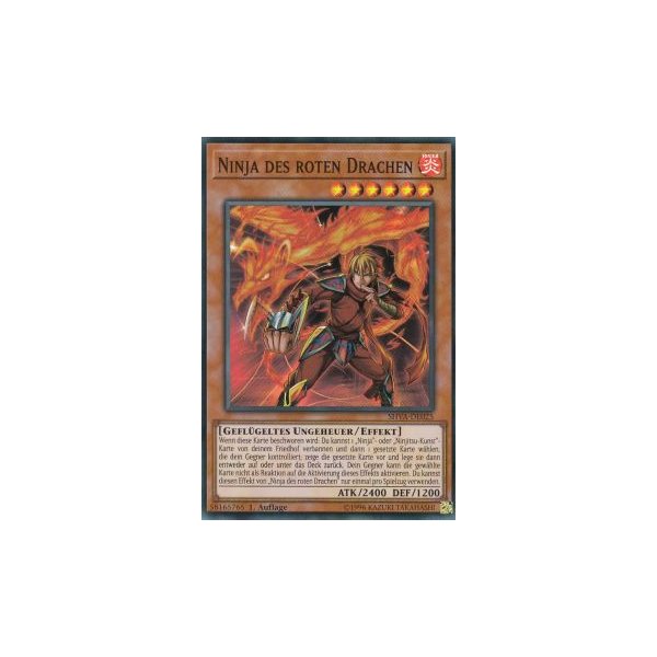 Ninja des roten Drachen SHVA-DE025