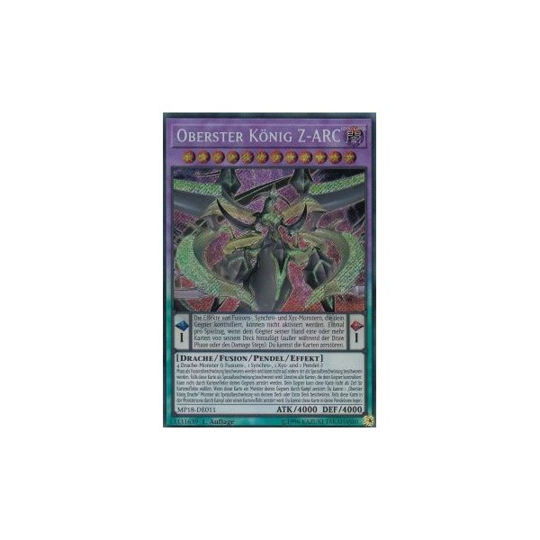 Oberster K&ouml;nig Z-ARC MP18-DE011