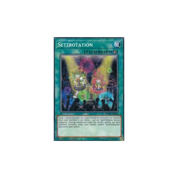 Setzrotation MP18-DE019