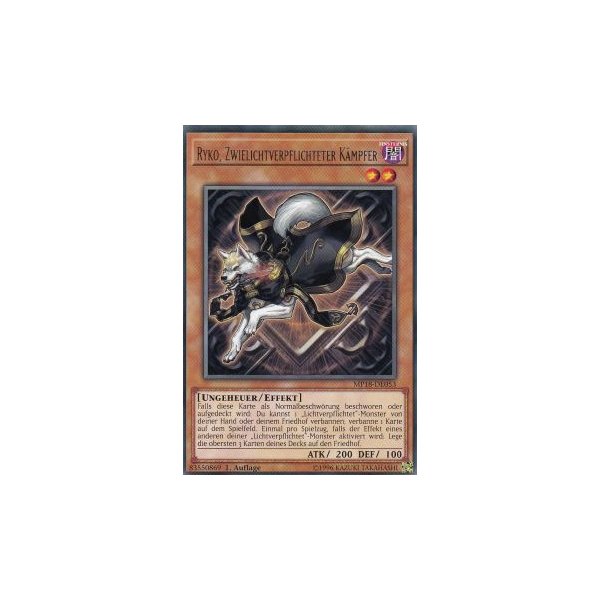 Ryko, Zwielichtverpflichteter K&auml;mpfer MP18-DE053