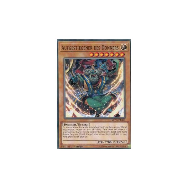 Aufgestiegener des Donners MP18-DE060