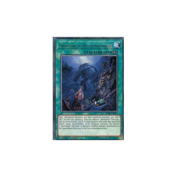 Entdeckung des Weltverm&auml;chtnisses MP18-DE073