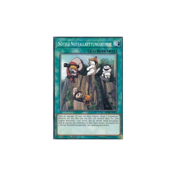 N&ouml;tige Notfallrettungsrunde MP18-DE075
