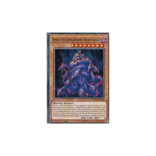 Boshafter Gefolgsmann Chilam Sabak MP18-DE098