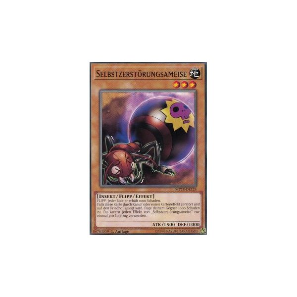 Selbstzerst&ouml;rungsameise MP18-DE124