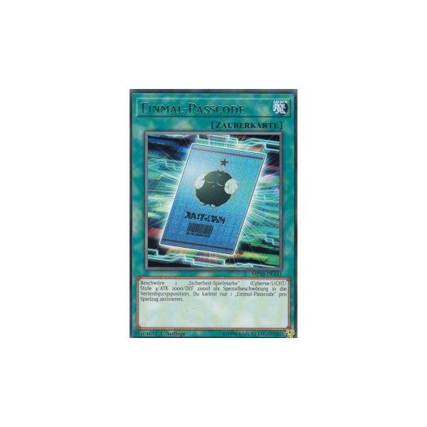 Einmal Passcode MP18-DE141