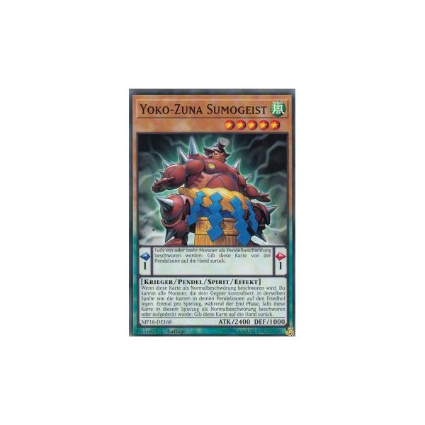 Yoko-Zuna Sumogeist MP18-DE168
