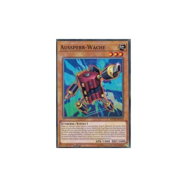 Aussperr-Wache MP18-DE170