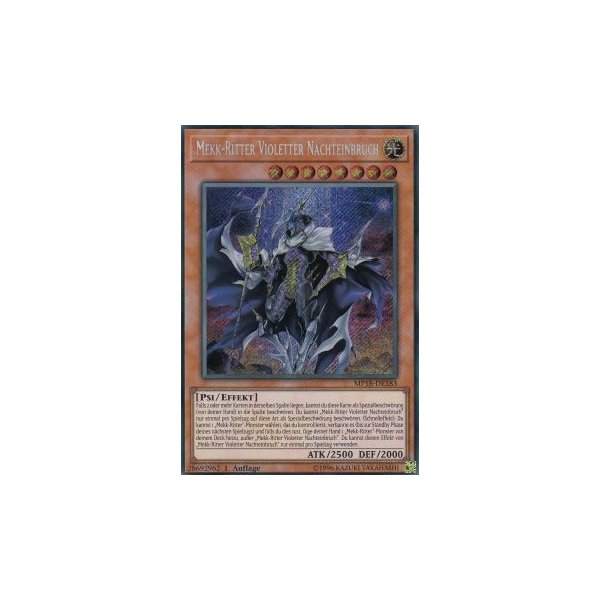 Mekk-Ritter Violetter Nachteinbruch MP18-DE183
