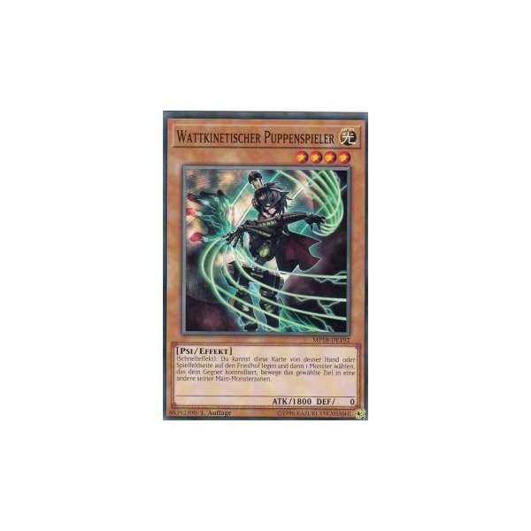 Wattkinetischer Puppenspieler MP18-DE192