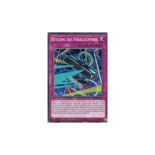 R&uuml;stung des Parallelports MP18-DE213