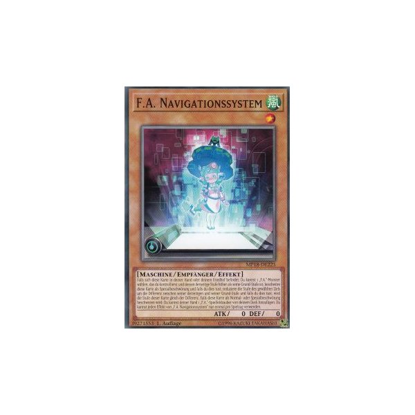 F.A. Navigationssystem MP18-DE225