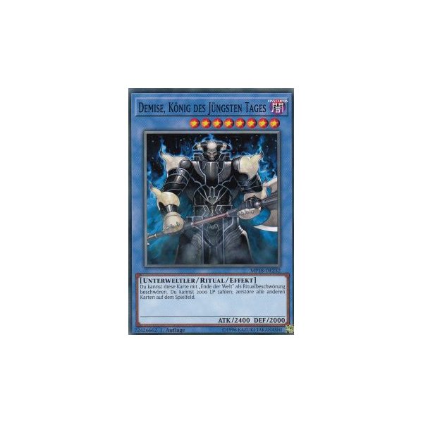 Demise, K&ouml;nig des J&uuml;ngsten Tages MP18-DE232