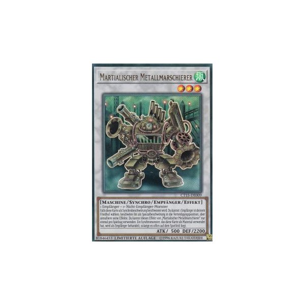 Martialischer Metallmarschierer CT15-DE009