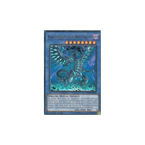 Blau&auml;ugiger Chaos-MAX-Drache LED3-DE000