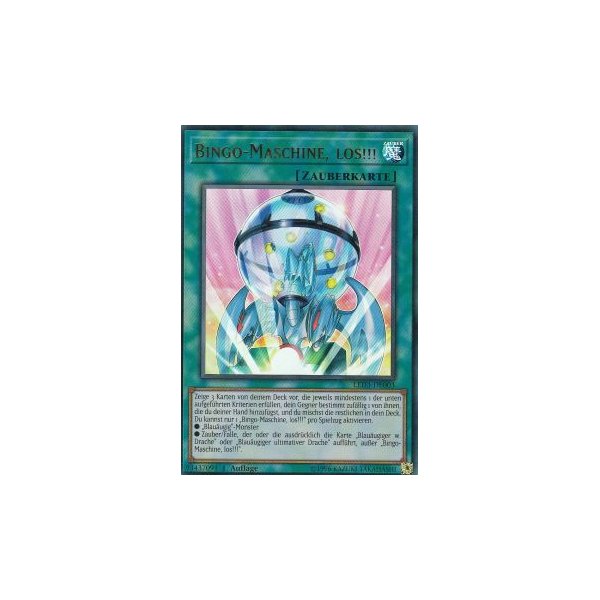 Bingo-Maschine, Los!!! LED3-DE003