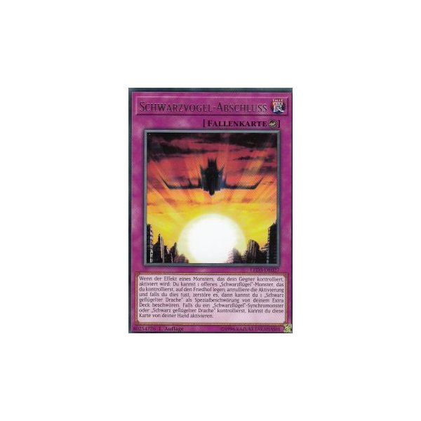 Schwarzvogel-Abschluss LED3-DE027