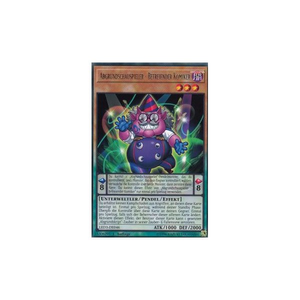 Abgrundschauspieler - Befreiender Komiker LED3-DE046